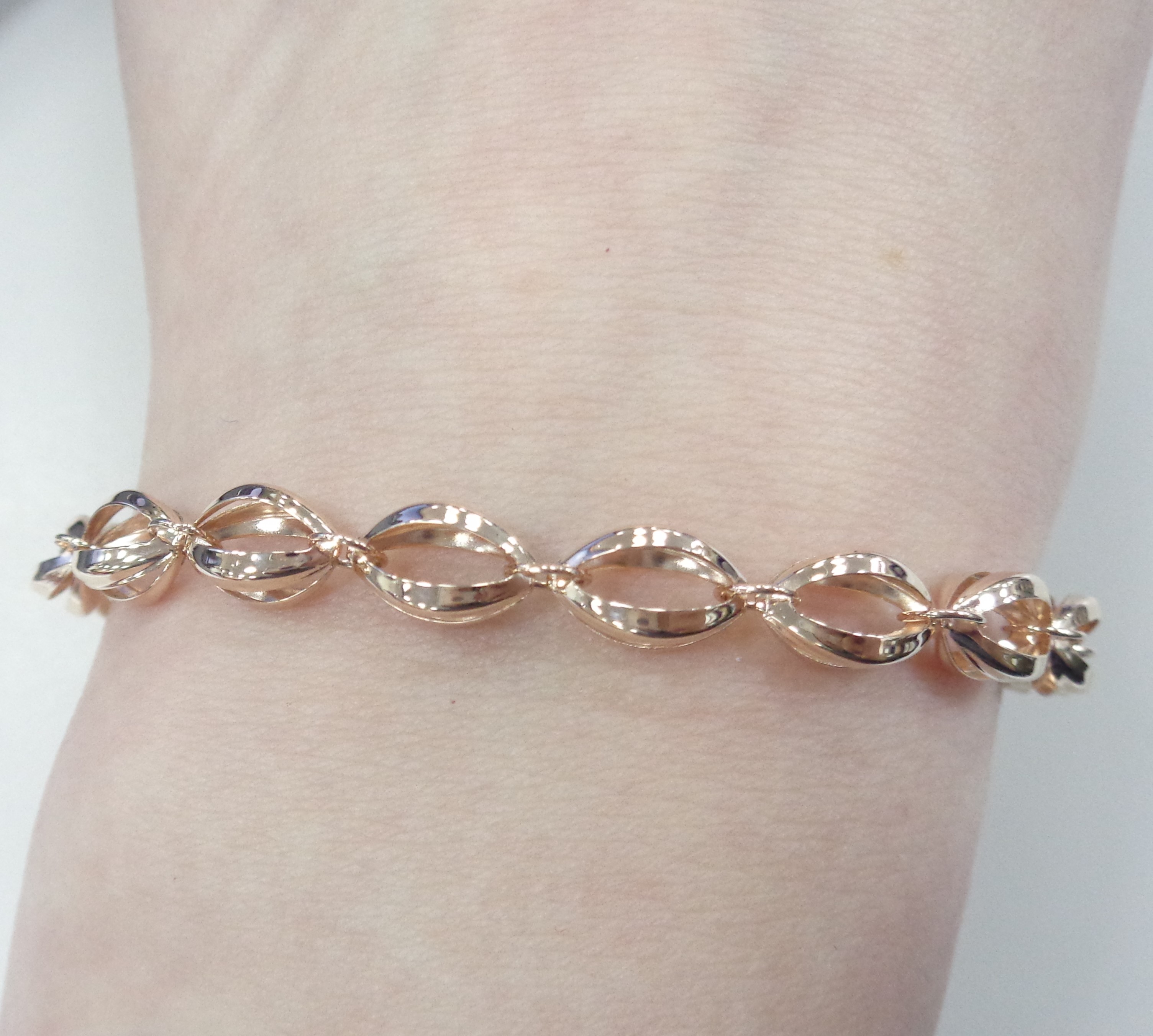 Браслет из золота плетение "Фантазийное"